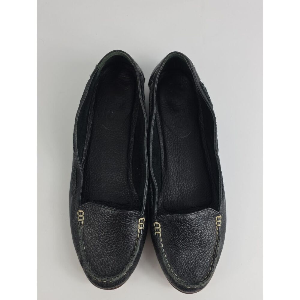 Michael Kors Black Leather Slip-On Loafers Women's Flats Size 7.5‎ - Picture 6 of 12
